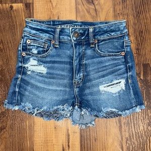American Eagle Hi-Rise Jean Shortie